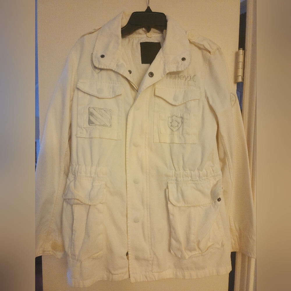 Hurley MEDIUM Y2K Cargo Jacket